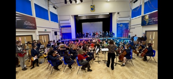 Music Department Orchestra Performance